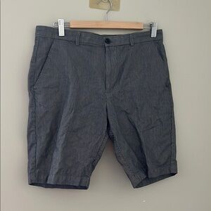 Calvin Klein Gray Flat Front Shorts
